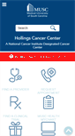 Mobile Screenshot of hollingscancercenter.org